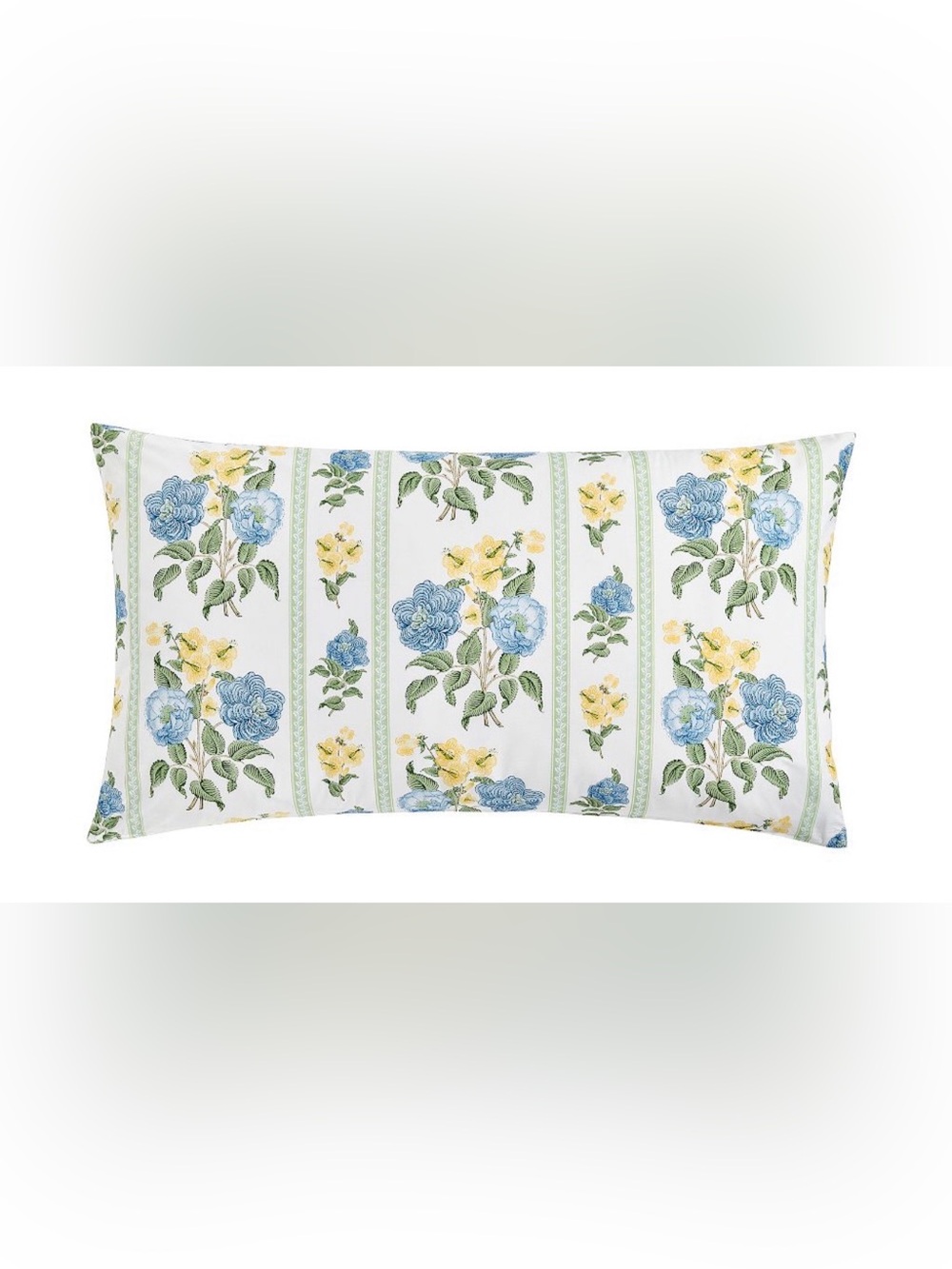 Pottery Barn K/CK Krysta Floral Reversible Percale Duvet Cover, King Shams, NWT - Picture 4 of 9